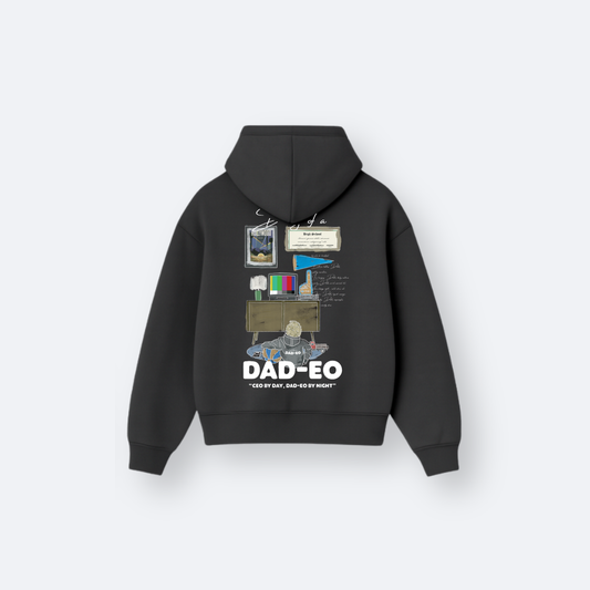 Dad-EO By Day Black Hoodie