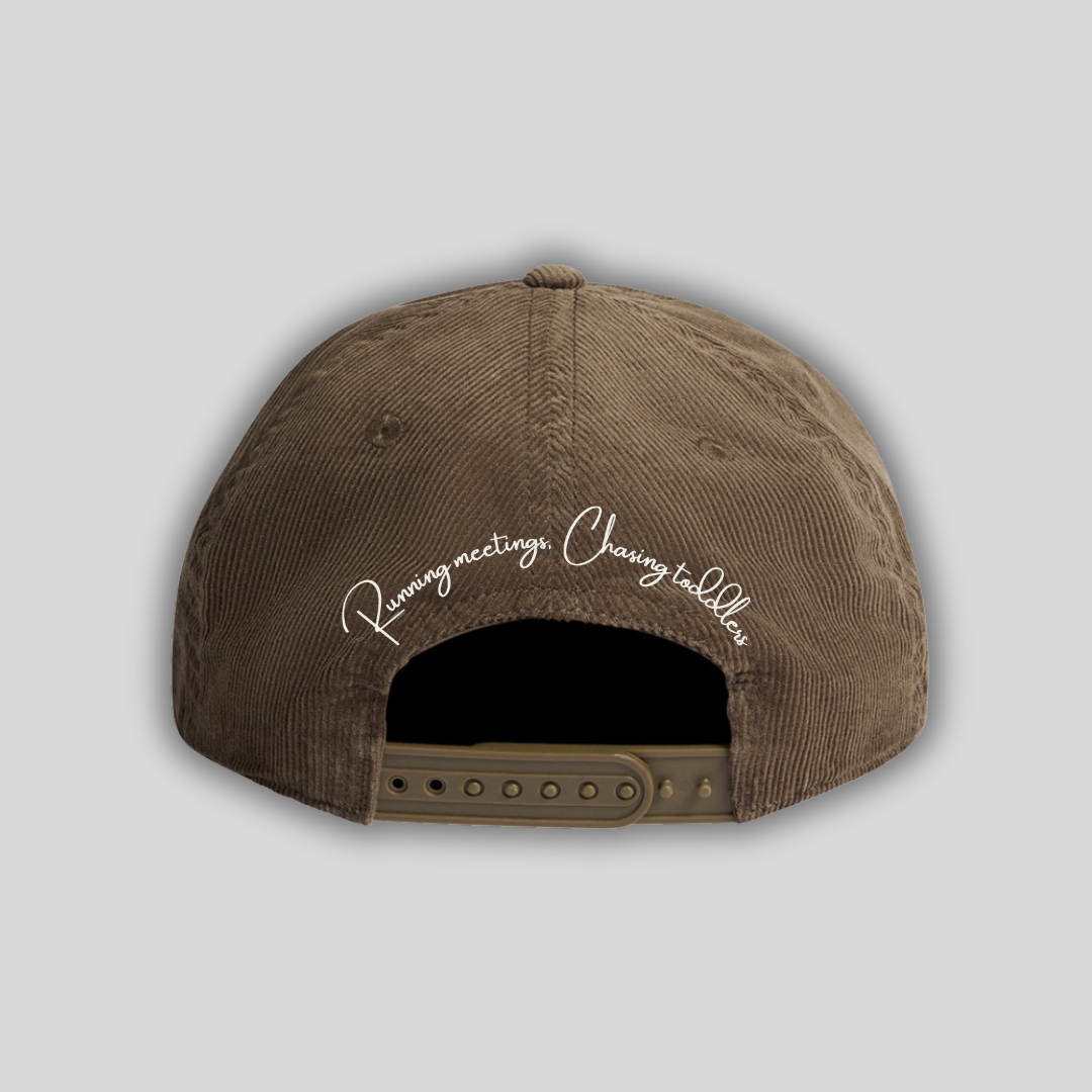 Dad-EO Chasing Toddlers Cord Walnut Cap