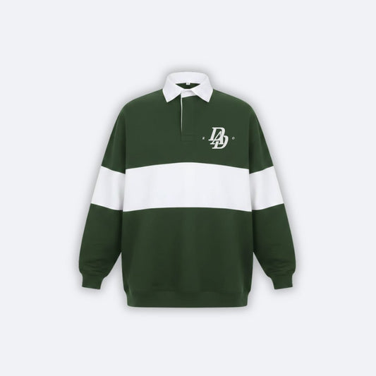 Dad-EO Rugby Jersey Forest/White