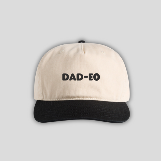 Dad-EO Two Tone Black Cap