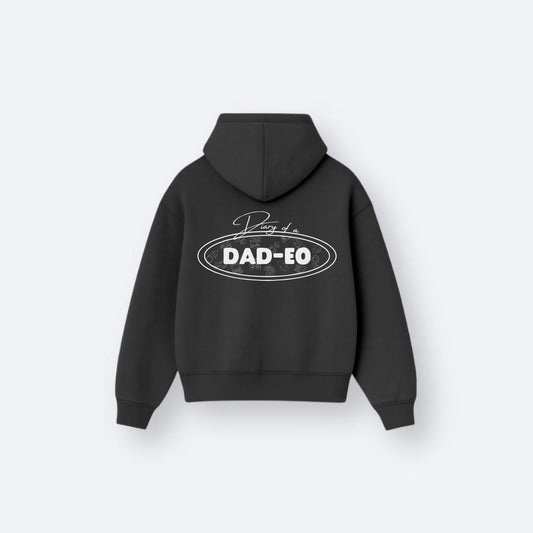 Dad-EO Emblem Black Hoodie