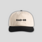 Dad-EO Two Tone Black Cap