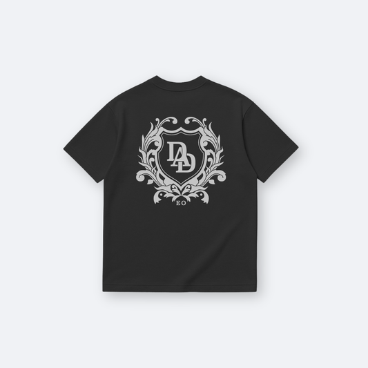 Dad-EO Crest Black T-Shirt