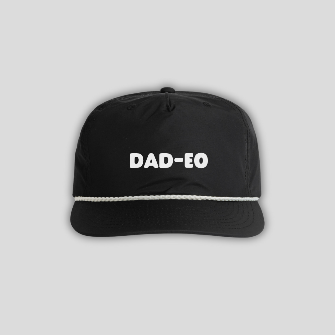 Dad-EO Surf Rope Black Cap