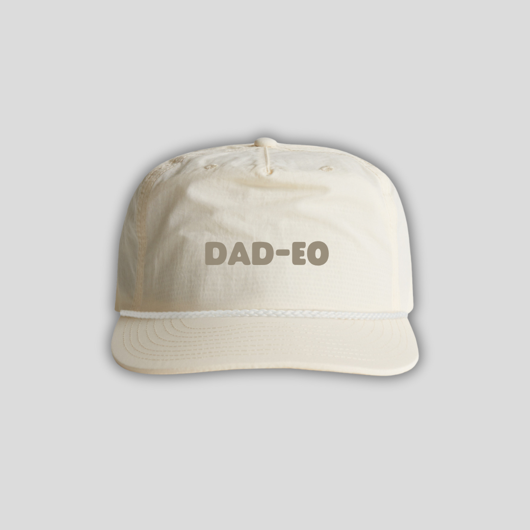 Dad-EO Surf Rope White Cap