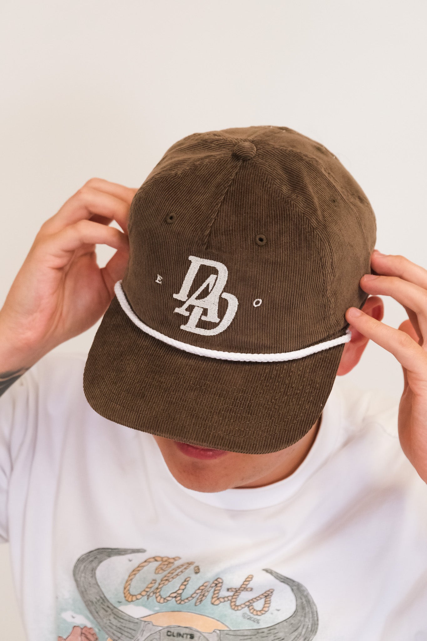 Dad-EO Chasing Toddlers Cord Walnut Cap