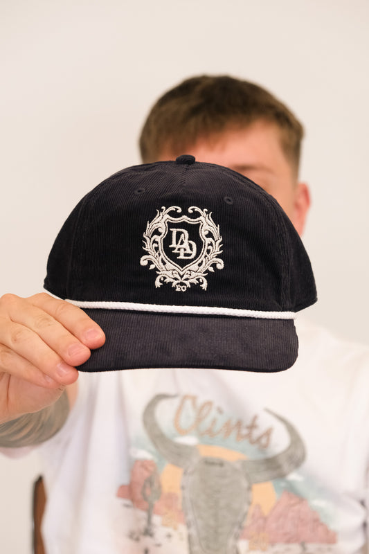 Dad-EO Crest Cord Navy Cap
